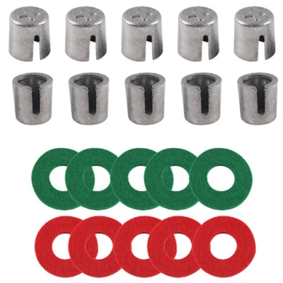 10 PCS Battery Post Terminal Shims, Lead Terminal Shim Caps with 10 PCS Washers - Image 1 of 4