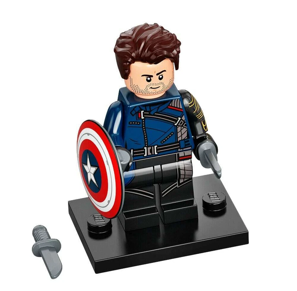 FIGURINE MINIFIGURE LEGO SERIE MARVEL STUDIOS 71031 N°4 WINTER SOLDIER