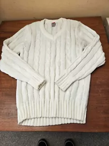 Cricket Jumper Size L  Long Sleeve Sweater V Neck Good Condition. - Picture 1 of 6