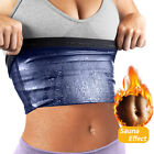 Sauna Sweat Waist Trainer Slimming Body Shaper Tummy Control Band Workout Belt
