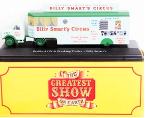 Camion Circo Bedford OX & Booking Trailer 1:76 Atlas Circus (n.103) - Foto 1 di 1