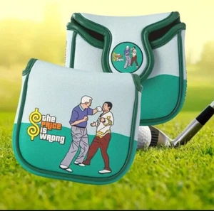 Lustiger Happy Gilmore Golf Putter Cover Mallet Der Preis ist falsch grüner Sandler - Bild 1 von 6