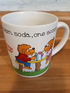 Berenstain Bears Mug Vintage 1987 A Princess House Handcrafted Ceramic Child Cup - Picture 1 of 6