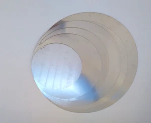 14" inch DIA. 355mm Aluminum Disc Circle Blank Plate Flat Sheet Round 2mm Thick - Bild 1 von 4