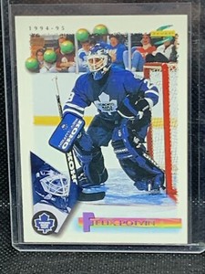 Felix Potvin 1994-95 Score #160 Toronto Maple Leafs