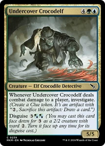 Magic MTG Undercover Crocodelf (White) [Murders at Karlov Manor] - Picture 1 of 3