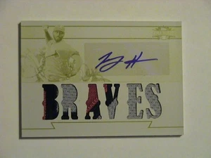 2011 TTT White Whale Tommy Hanson Atlanta Braves 3 Color Patch Auto 1/1 - Picture 1 of 1