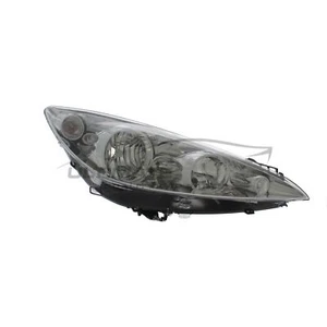 Headlight Peugeot 308 T7 2007-2011 Chrome Inner Headlamp Drivers Side Right Hand - Picture 1 of 24