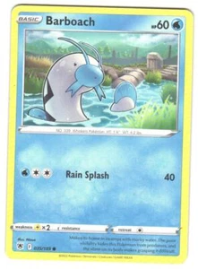Pokemon SWSH10: Astral Radiance Barboach #035/189 LP Common - Picture 1 of 2