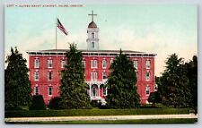 Salem OR-Oregon, Sacred Heart Academy School Building, Antique Vintage Post Card
