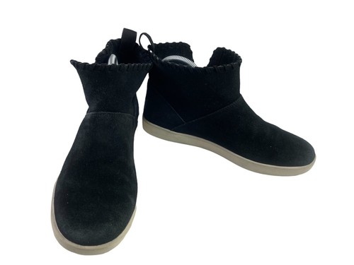 Stivali Koolaburra By Ugg donna 8 M scarpe Rylee nero scamosciato comodi caviglia neve