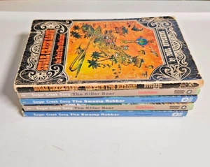 Sugar Creek Gang Book Lot of 5 Palm Tree Manhunt, Killer Bear, Swamp Robber - Picture 1 of 4