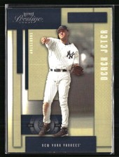 Derek Jeter 2004 Playoff Prestige #126 Baseball Card