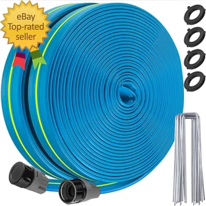 Sprinklerschlauch 100 Fuß Schwerlast Bewässerungsschläuche Effizienter Bewässerungsschlauch für G - Bild 1 von 2