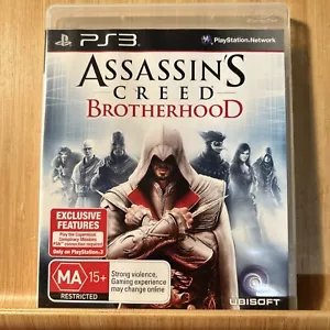 Assassin's Creed Brotherhood PS3 Game - Complete with Manual - (S6.2) - Picture 1 of 2