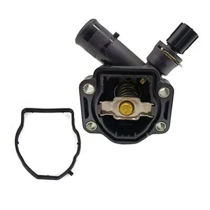 New Thermostat W/ Housing & Sensor & Gasket For Volvo S60 V60 XC60 XC70 XC90 - Picture 1 of 17