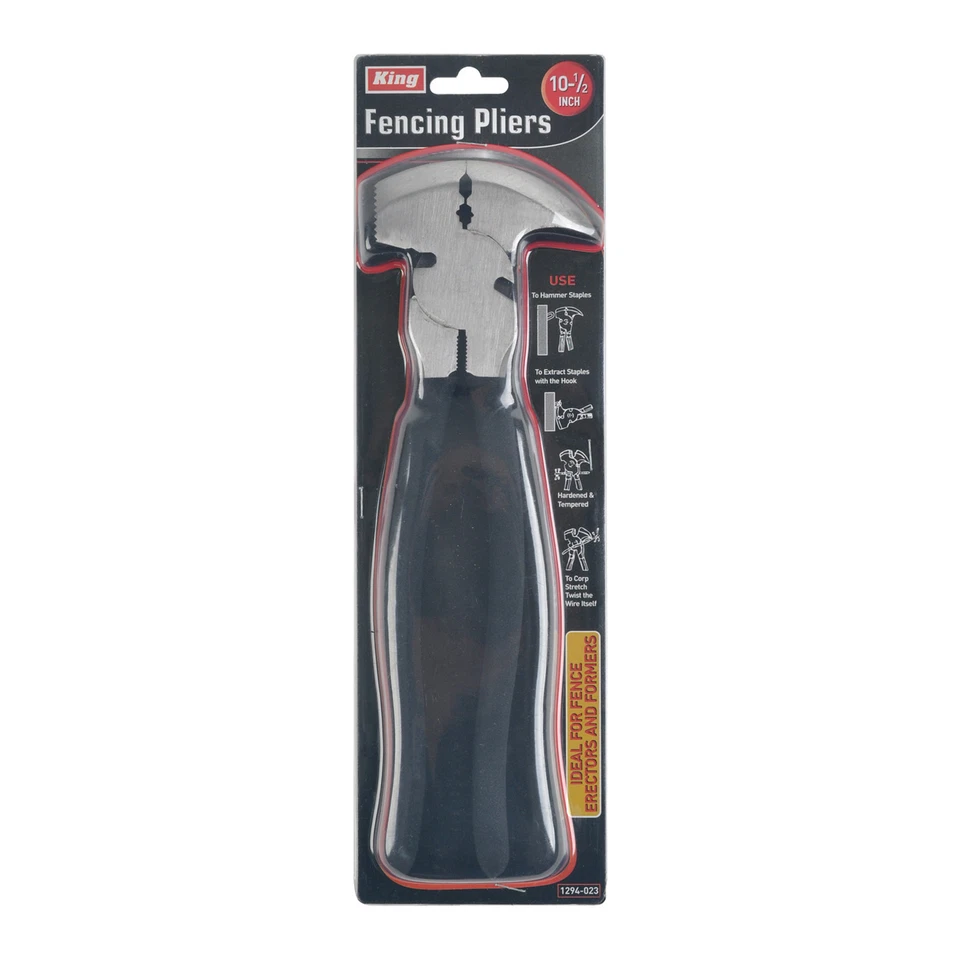 KING 10.5-Inch Fencing Pliers