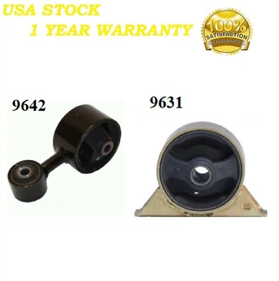 2 PCS FRONT MOTOR MOUNT FIT 2004-2006 Mitsubishi Outlander 2.4L 2WD; Auto - Image 1 of 4