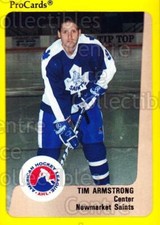 1989-90 ProCards AHL #114 Tim Armstrong