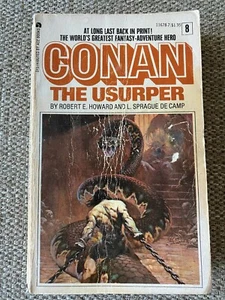 Conan the Usurper by Robert Howard & L Sprague De Camp Paperback Book #8 1967 - Picture 1 of 4