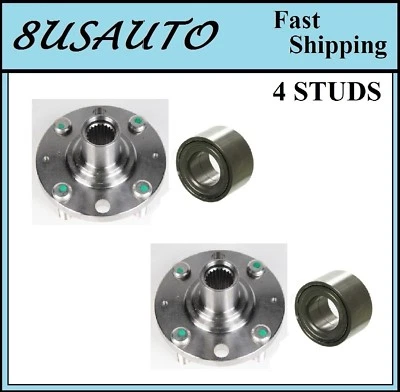 Front Wheel Hub & Bearing Fit PONTIAC G3 WAVE 2009 (L4 1.6L) PAIR - Image 1 of 4