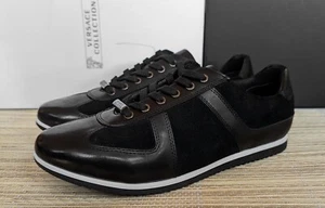 Versace Collection trainers v90257s men's black size 40EU/6UK - Picture 1 of 15