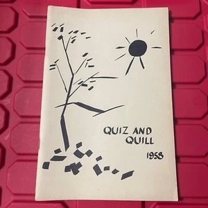 Quiz And Quill Otterbein College Westerville Ohio Pre Owned Vintage 1958 Edition - Bild 1 von 11