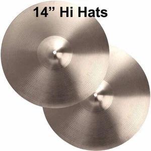 DP Drums 14" Hi Hat Cymbals - Picture 1 of 1