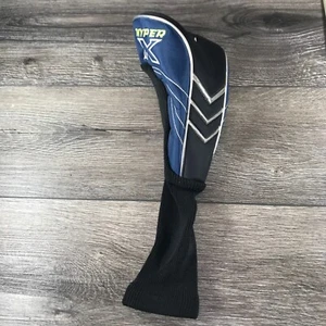 Callaway Hyper X Driver Headcover Only Head Cover Black Blue - Picture 1 of 9