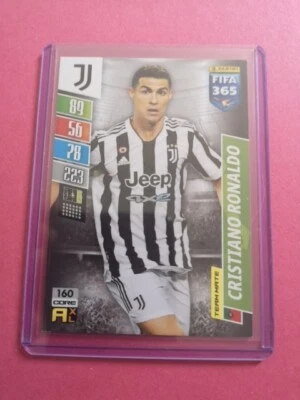 Cristiano Ronaldo Portugal Carte Foot Panini #160 Juventus 2021-22 - Photo 1/4