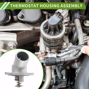 Gruppo alloggiamento termostato refrigerante motore per VAUXHALL CORSA B C D 1.0 97-14 - Foto 1 di 6