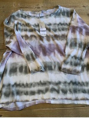 Mystree Tie Dye Jersey Boxy Top Size Large BNWT - Image 1 of 4