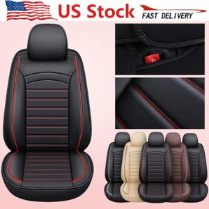Leather Car Seat Covers Full Set Cushions For Dodge Ram 1500 2009-2023 2500 3500 - Bild 1 von 22