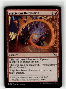 SUSPICIOUS DETONATION Murders at Karlov Manor #145 MKM(NM+)(MTG) - Picture 1 of 1