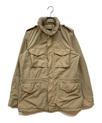 ASPESI                    Garment dyed polyester nylon M-65 field jacket beige 5 - Image 1 of 4