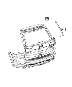 Genuine Mopar Pinch Sensor Left 68165049AC - Picture 1 of 4