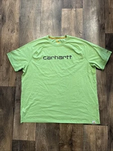 Carhartt Force Men’s 2XL - XXL Green Graphic T-shirt Relaxed Fit - Picture 1 of 6