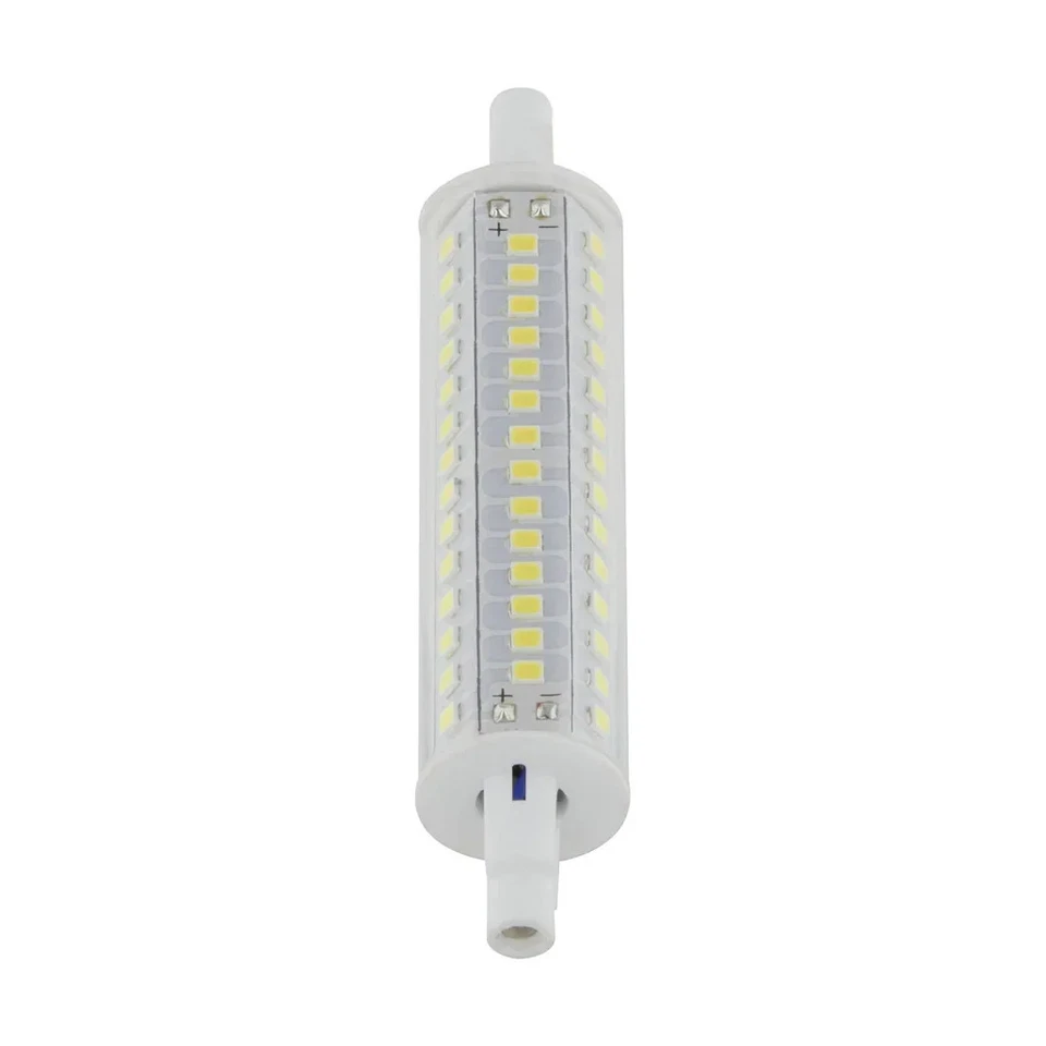 10 Watt LED Bulb - J-Type T3 118mm - 120 Volt - R7S Base - 3000K - Double Ended  - Image 1 of 4