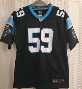 NFL Carolina Panthers Luke Kuechly #59 Camiseta Sobre el Campo NIKE Juvenil Talla L 14/16  - Imagen 1 de 8