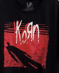 Camiseta Negra Korn Shadow Man Band Nu Metal Rock Hardcore Concierto Para Hombres Talla 2XL - Imagen 1 de 4