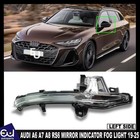 FOR AUDI A6 A7 A8 RS6 PASSENGER SIDE MIRROR INDICATOR FOG LIGHT LAMP 2019-2025