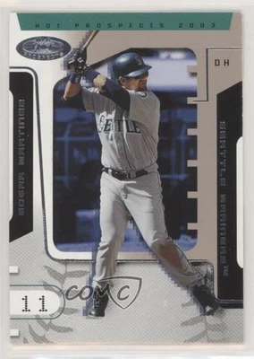 2003 Fleer Hot Prospects Edgar Martinez #17 HOF - Image 1 of 2