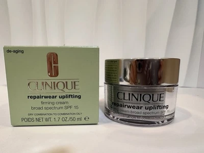 Crema reafirmante edificante CLINIQUE Repairwear FPS 15 combinación seca 1,7 oz #2,3 Foto 1 de 4