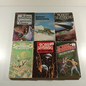 Robert Silverberg Bundle 6x Vintage Sci-Fi Paperback Books NEL Pan Star Panther - Bild 1 von 17