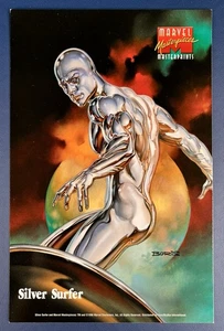 1996 Marvel Masterpieces Promo MasterPrints Silver Surfer Boris Art 6.5”x10” - Picture 1 of 2