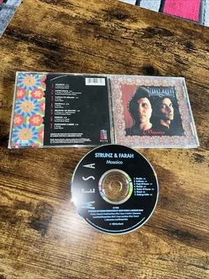 Strunz & Farah : Mosaico (1982 Album)(used CD, RE)Flamenco/New Age Guitar - Image 1 of 4