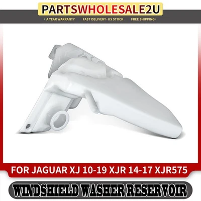 Windshield Washer Reservoir with Bracket for Jaguar XJR 14-17 XJ 10-19 XJR575 - Image 1 of 4