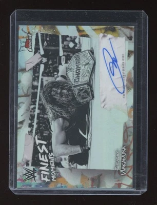 2025 Topps Finest WWE Shinsuke Nakamura Finest Moments Auto #FMS-SNK (Z1) - Image 1 of 2