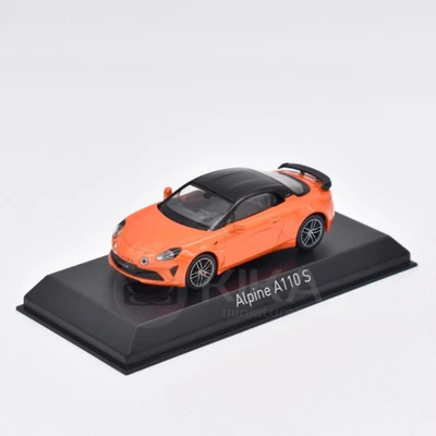 ALPINE A110 S PACK AERO COUPE 2022 FIRE ORANGE 1:43 Norev Auto Stradali Modellin - Immagine 1 di 3