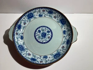 Piatto in porcellana Blue Peony & Vine, diametro 7-8”, profondità 1,25”, con manici - Foto 1 di 6
